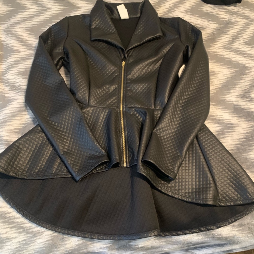 Leather jacket/shirt